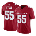A.Cardinals #55 Dante Stills Player Cardinal Vapor F.U.S.E. Limited Home Game Edoa Stitched Jerseys