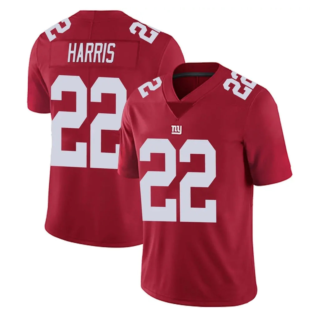 NY.Giants #22 Najee Harris Player Red Limited Vapor Untouchable Home Game Edoa Stitched Jerseys