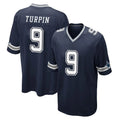 D.Cowboys #9 KaVontae Turpin Player Navy Home Game Edoa Stitched Jerseys
