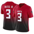 A.Falcons #3 Jessie Bates III Player Red Vapor F.U.S.E. Limited Home Game Edoa Stitched Jerseys