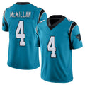 C.Panthers #4 Tetairoa McMillan Player Blue Vapor Untouchable Limited Game Edoa Stitched Jerseys