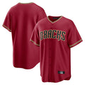 A.Diamondbacks ## Diamondbacks Blank Player Red Home Game Edoa Stitched Jerseys