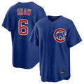 C.Cubs #6 Matt Shaw Player Royal Home Game Edoa Stitched Jerseys