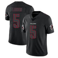 A.Falcons #5 Drake London Player Black Impact Limited Edoa Stitched Jerseys