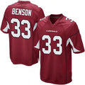 A.Cardinals #33 Trey Benson Player Game Edoa Stitched Jerseys