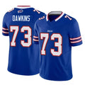 B.Bills #73 Dion Dawkins Player Royal Vapor F.U.S.E. Limited Edoa Stitched Jerseys
