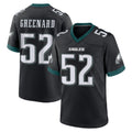 P.Eagles #52 Jonathan Greenard Player Black Game Home Edoa Stitched Jerseys