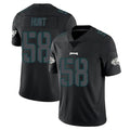 P.Eagles #58 Jalyx Hunt Player Limited Black Impact Home Game Edoa Stitched Jerseys