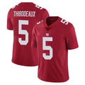 NY.Giants #5 Kayvon Thibodeaux Player Red Limited Vapor Untouchable Home Game Edoa Stitched Jerseys