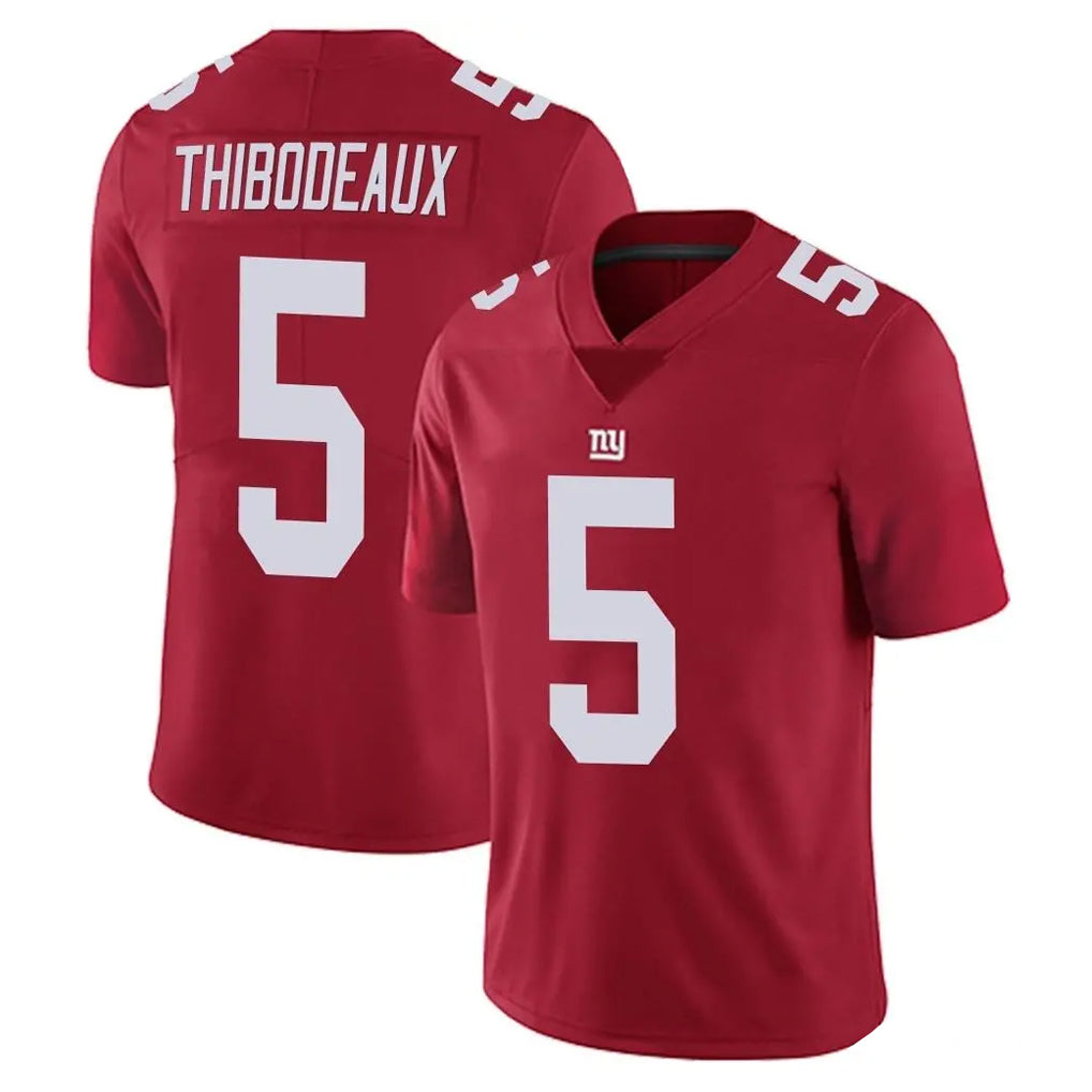 NY.Giants #5 Kayvon Thibodeaux Player Red Limited Vapor Untouchable Home Game Edoa Stitched Jerseys
