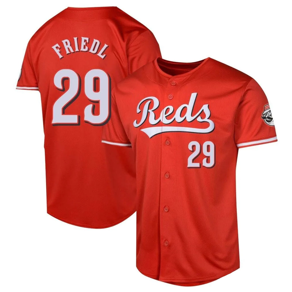 C.Reds #29 TJ Friedl Player Red 2026 City Connect Limited Home Edoa Stitched Jerseys