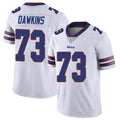 B.Bills #73 Dion Dawkins Player White Vapor Untouchable Limited Edoa Stitched Jerseys