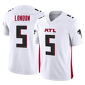 A.Falcons #5 Drake London Player White Vapor F.U.S.E. Limited Home Game Edoa Stitched Jerseys