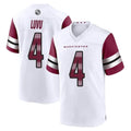 W.Commanders #4 Frankie Luvu Player White Game Home Edoa Stitched Jerseys