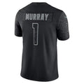 A.Cardinals #1 Kyler Murray Player Black RFLCTV Limited Home Game Edoa Stitched Jerseys
