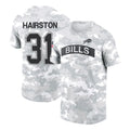 B.Bills #31 Maxwell Hairston Player Arctic Camo Salute to Service T-Shirt Hoodies Edoa Stitched Jerseys