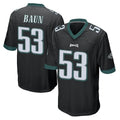 P.Eagles #53 Zack Baun Player Black Home Game Edoa Stitched Jerseys