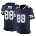 D.Cowboys #88 CeeDee Lamb Player Navy Limited Vapor F.U.S.E. Home Game Edoa Stitched Jerseys