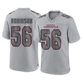 A.Cardinals #56 Darius Robinson Player Gray Atmosphere Fashion Home Game Edoa Stitched Jerseys