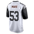 C.Bengals #53 Boye Mafe Player White Alternate Home Game Edoa Stitched Jerseys