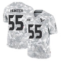 H.Texans #55 Danielle Hunter Player Arctic Camo Salute To Service Limited Game Edoa Stitched Jerseys
