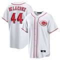 C.Reds #44 Elly De La Cruz Player White Game Home Edoa Stitched Jerseys