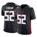 A.Falcons #52 Samson Ebukam Player Black Vapor F.U.S.E. Limited Home Game Edoa Stitched Jerseys