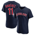 C.Guardians #11 Jose Ramirez Player Navy Limited Elite Home Edoa Stitched Jerseys