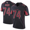 A.Cardinals #74 Isaiah Adams Player Black Limited Elite Home Game Edoa Stitched Jerseys