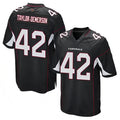 A.Cardinals #42 Dadrion Taylor-Demerson Player Black Game Edoa Stitched Jerseys