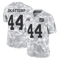NY.Giants #44 Cam Skattebo Player Arctic Camo Salute To Service Limited Game Edoa Stitched Jerseys