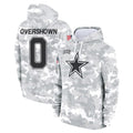 D.Cowboys #0 DeMarvion Overshown Player Arctic Camo Salute to Service Hoodies Limited Game Edoa Stitched Jerseys