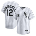C.White Sox #12 Colson Montgomery Player White Stripe Limited Home Edoa Stitched Jerseys