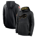 B.Bills ## Bills Blank Player Black Salute to Service Hoodies Hame Edoa Stitched Jerseys