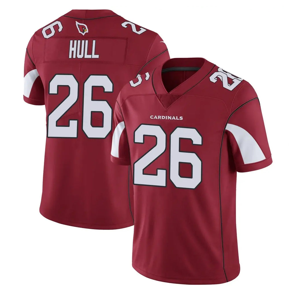 A.Cardinals #26 Evan Hull Player Cardinal Vapor Limited Home Game  Edoa Stitched Jerseys
