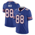 B.Bills #88 Dawson Knox Player Royal Vapor Untouchable Limited Edoa Stitched Jerseys