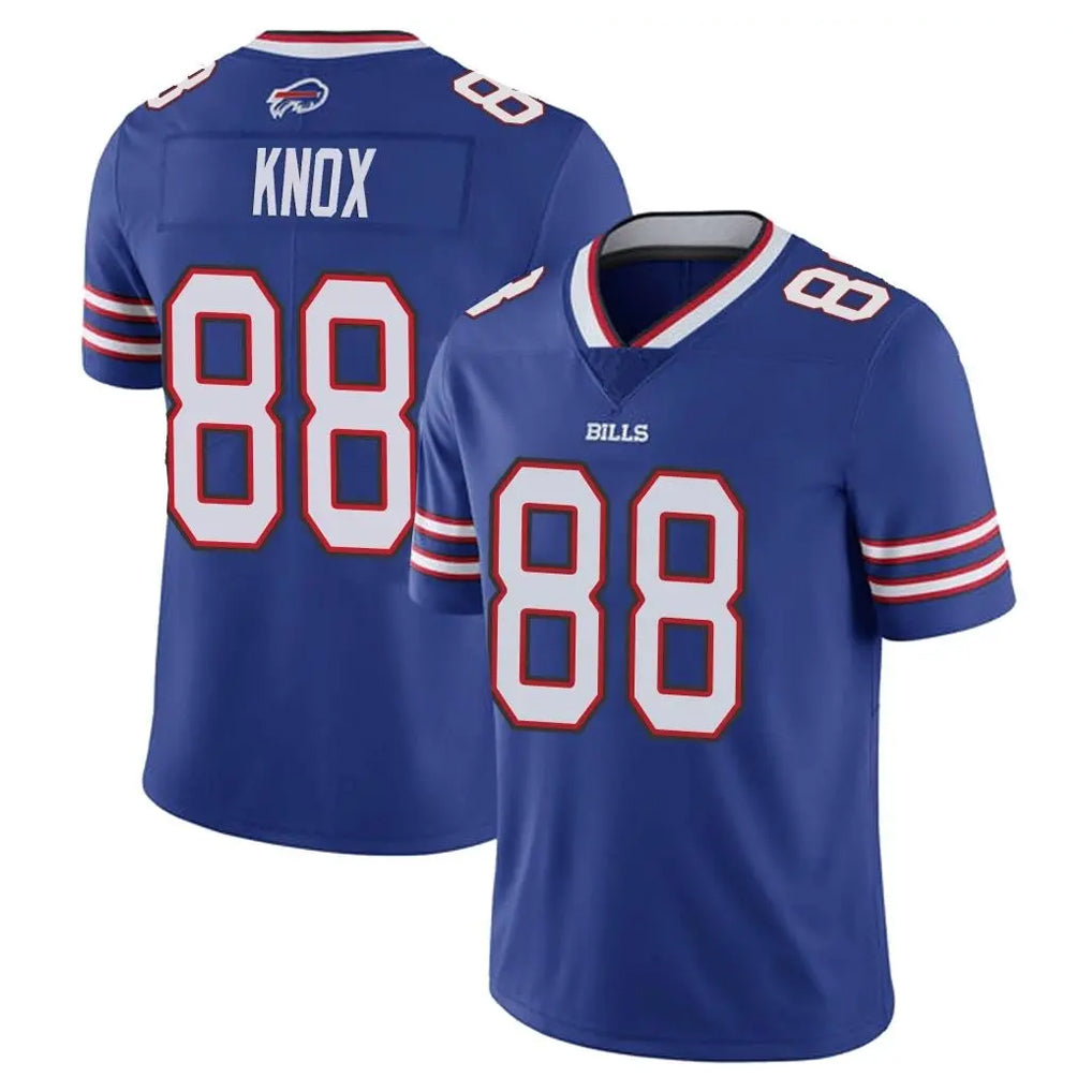 B.Bills #88 Dawson Knox Player Royal Vapor Untouchable Limited Edoa Stitched Jerseys