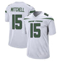 NY.Jets #15 Adonai Mitchell Player White Spotlight Home Game Edoa Stitched Jerseys