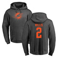 M.Dolphins #2 Malik Willis Player Darkgray Pullover Hoodies Limited Edoa Stitched Jerseys