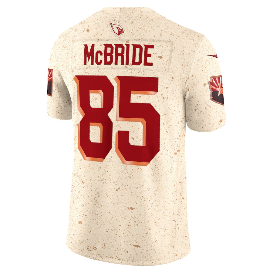 A.Cardinals #85 Trey McBride Player Rivalries Collection Vapor Limited Edoa Stitched Jerseys