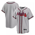 A.Braves ## Braves Blank Player Gray Home Game Edoa Stitched Jerseys