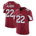 A.Cardinals #22 Tyler Allgeier Player Cardinal Vapor Limited Home Game  Edoa Stitched Jerseys