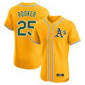 Athletics #25 Brent Rooker Player Gold Limited Elite Home Game Edoa Stitched Jerseys
