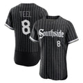 C.White Sox #8 Kyle Teel Player Black City Connect Limited Elite Home Edoa Stitched Jerseys