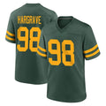 GB.Packers #98 Javon Hargrave Player Green Alternate Home Game Edoa Stitched Jerseys