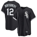 C.White Sox #12 Colson Montgomery Player Black Home Game Edoa Stitched Jerseys
