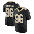 NO.Saints #96 Carl Granderson Player Black Limited Vapor Untouchable Home Game Edoa Stitched Jerseys