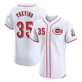 C.Reds #35 Jose Trevino Player White Limited Elite Home Edoa Stitched Jerseys