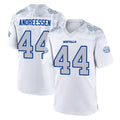 B.Bills #44 Joe Andreessen Player White Rivalries Collection Edoa Stitched Jerseys