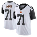 C.Bengals #71 Amarius Mims Player White Color Rush Vapor Untouchable Limted Home Game Edoa Stitched Jerseys
